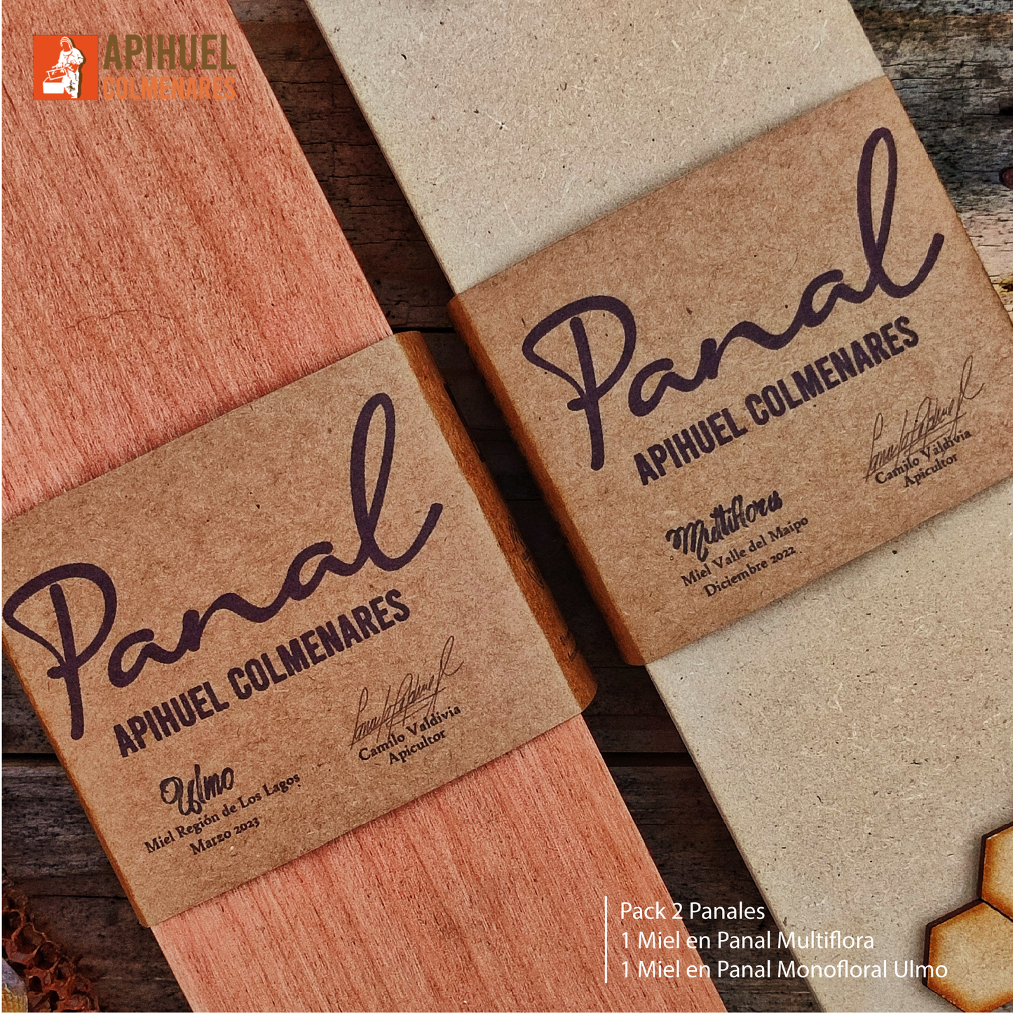 Pack 2 Panales Multiflora y Ulmo