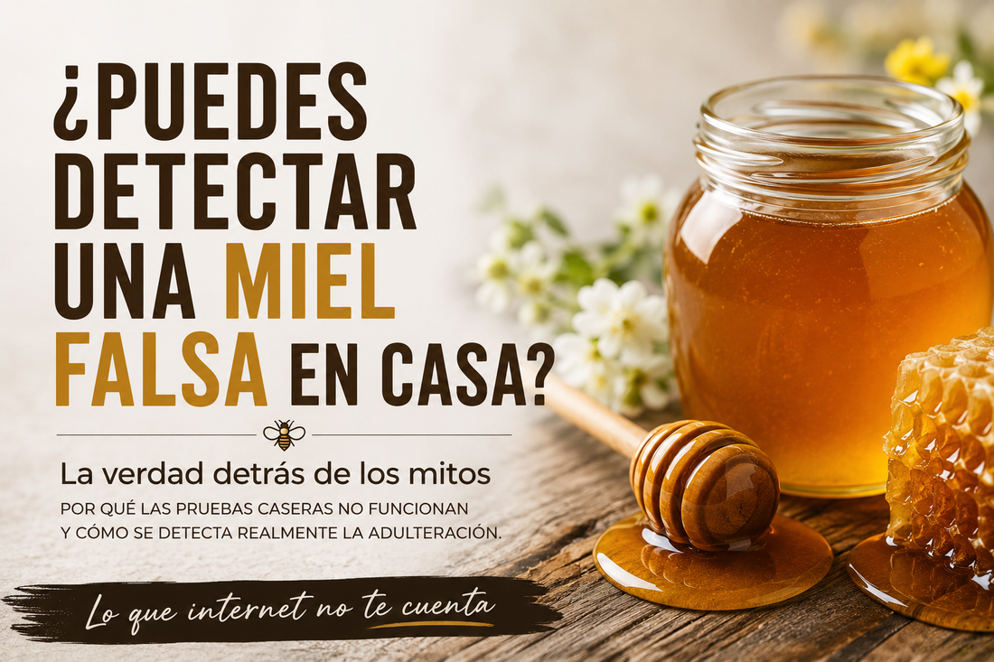 Verdad Incómoda: No puedes detectar miel falsa con un vaso de agua
