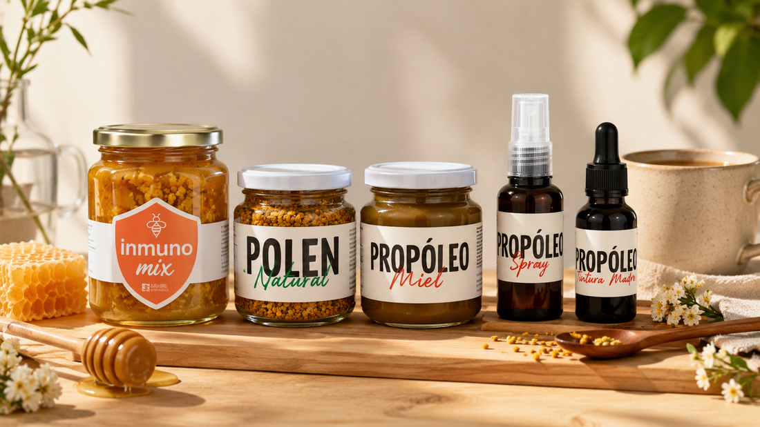 Polen y propóleo juntos: qué dice la ciencia reciente sobre esta combinación natural