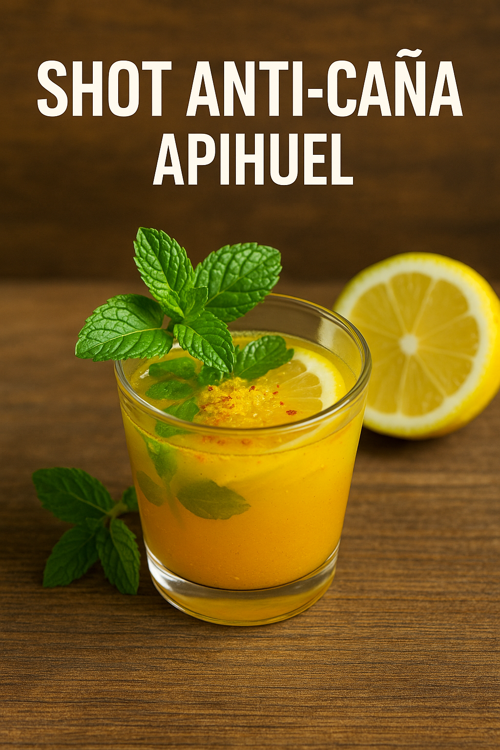 Shot Anticaña Apihuel: la mejor receta contra la resaca este 18