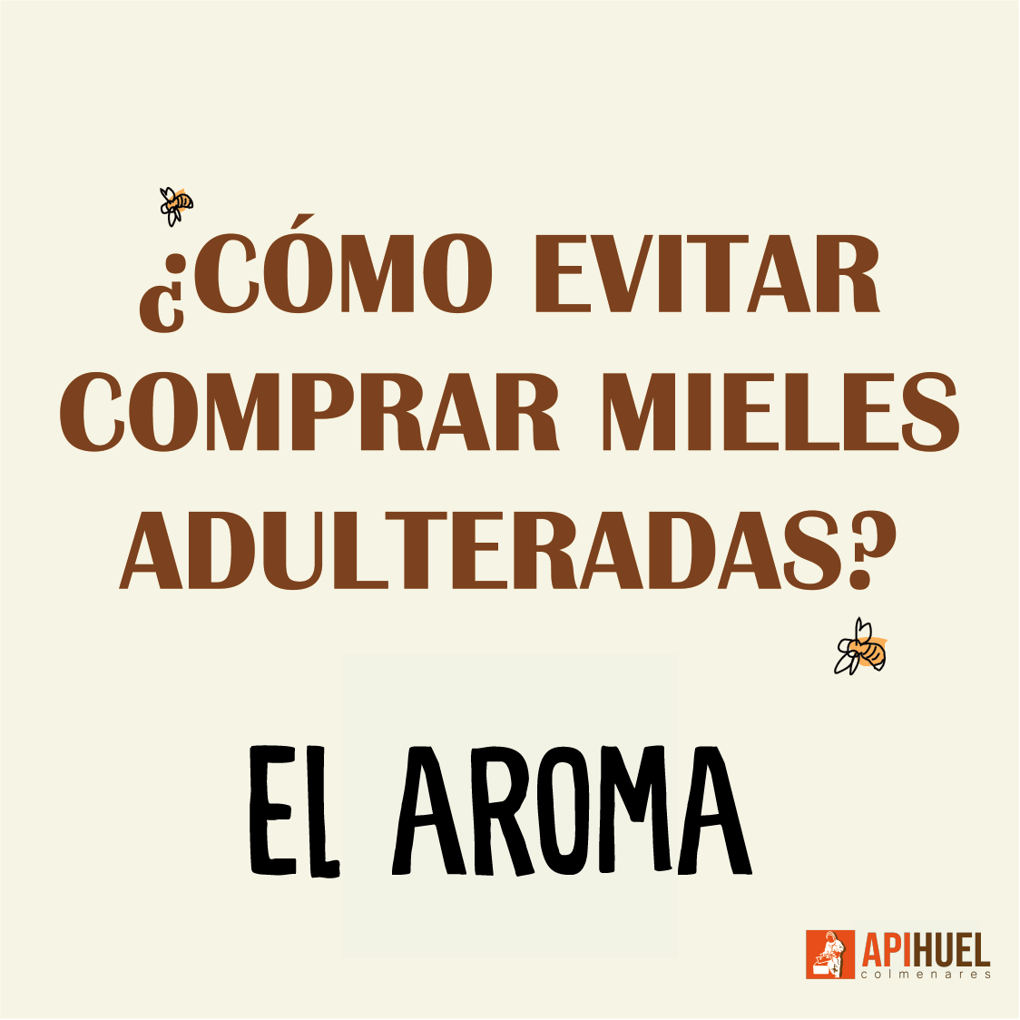 ¿Puedo evitar comprar miel falsa? La importancia del Aroma