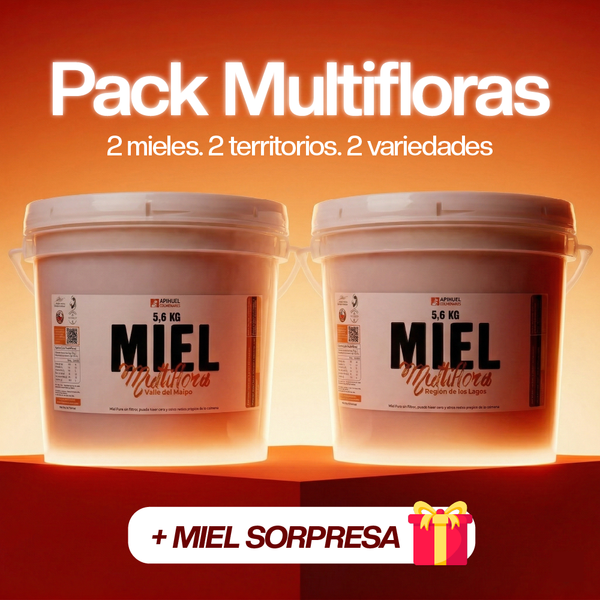 Pack Baldes Multiflora