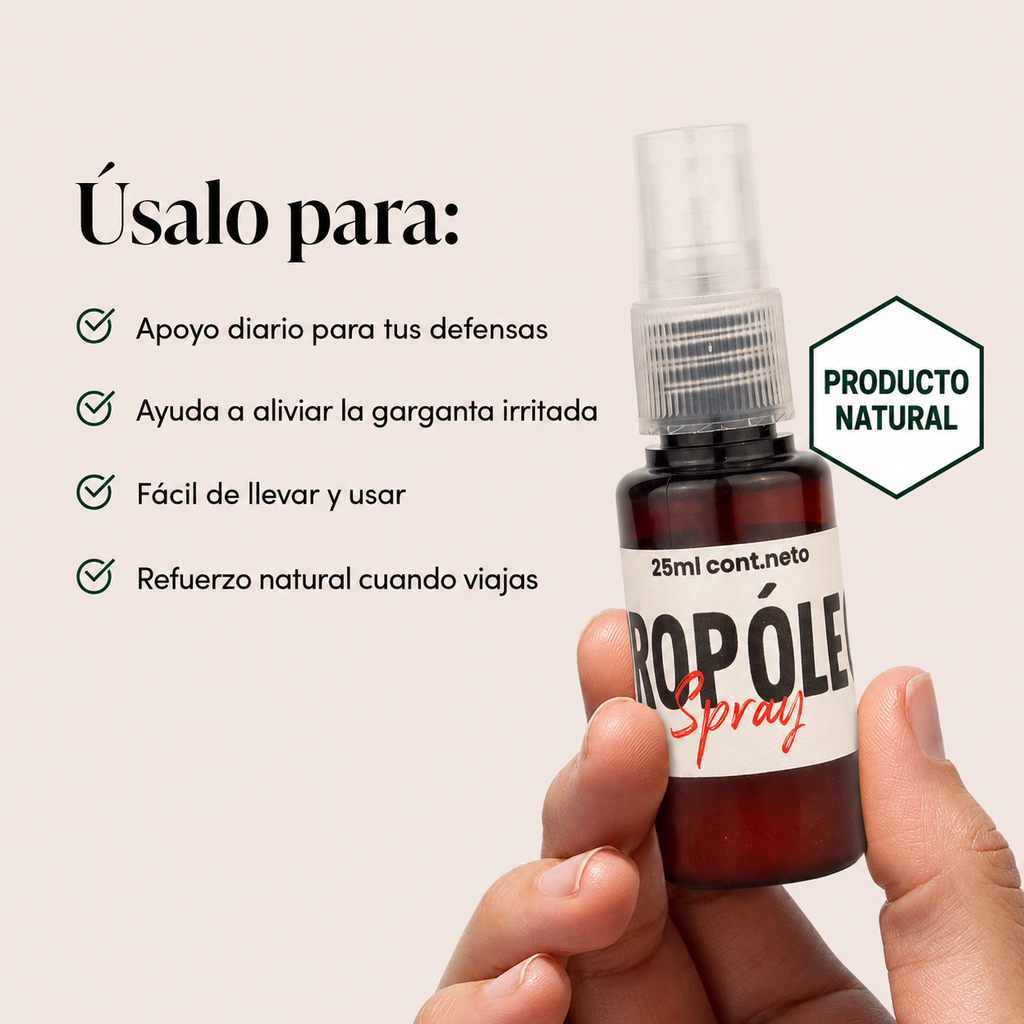 Propóleo en Spray para garganta