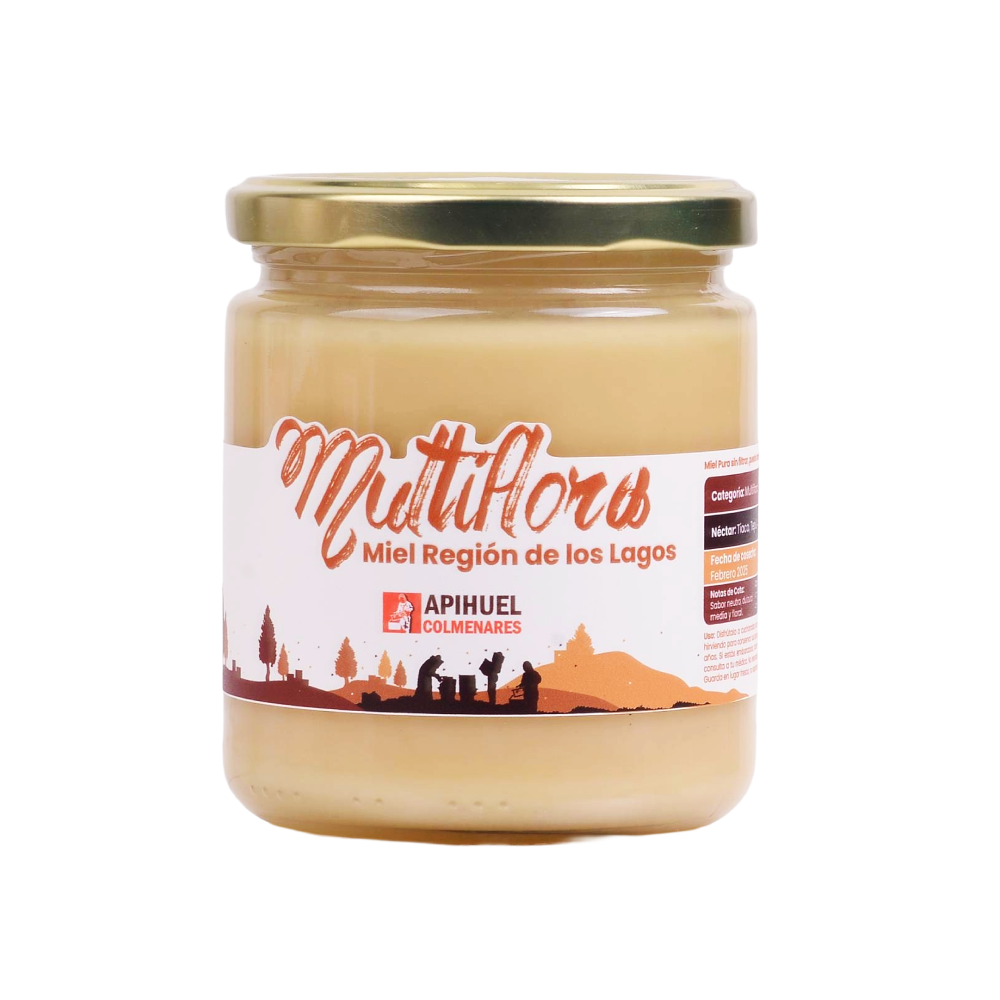 Miel Multiflora de La Región de Los Lagos 515 grs