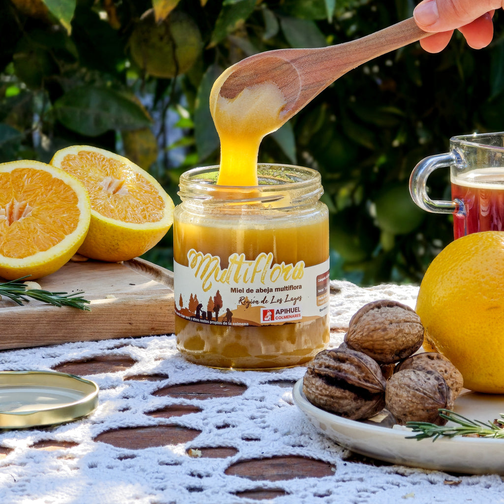 Pack 3 Mieles Multiflora de La Región de Los Lagos 515grs c/u