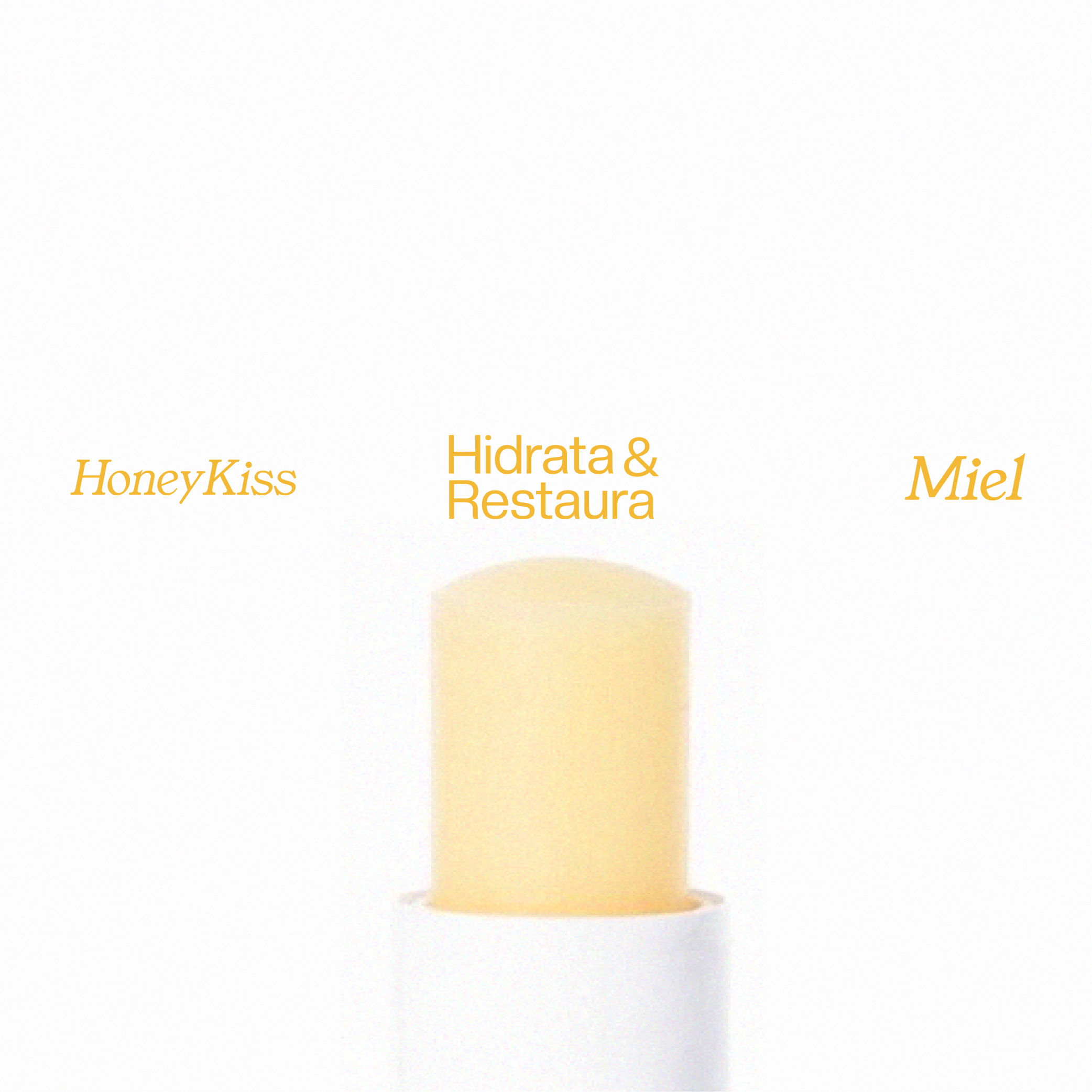LABIAL HONEYKISS MIEL — Hidrata & Restaura . 6g