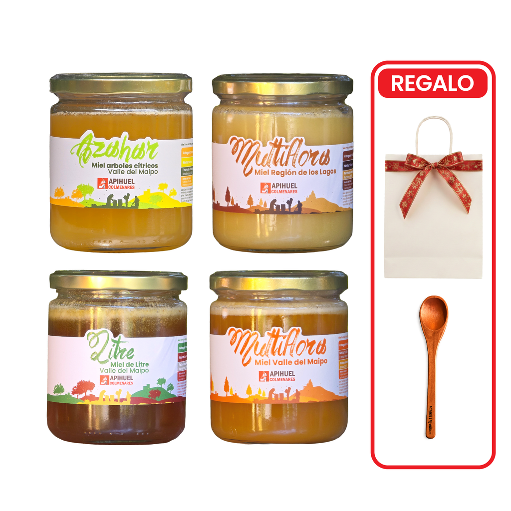 Pack Navideño + Bolsa, Cuchara y Rosita de Regalo