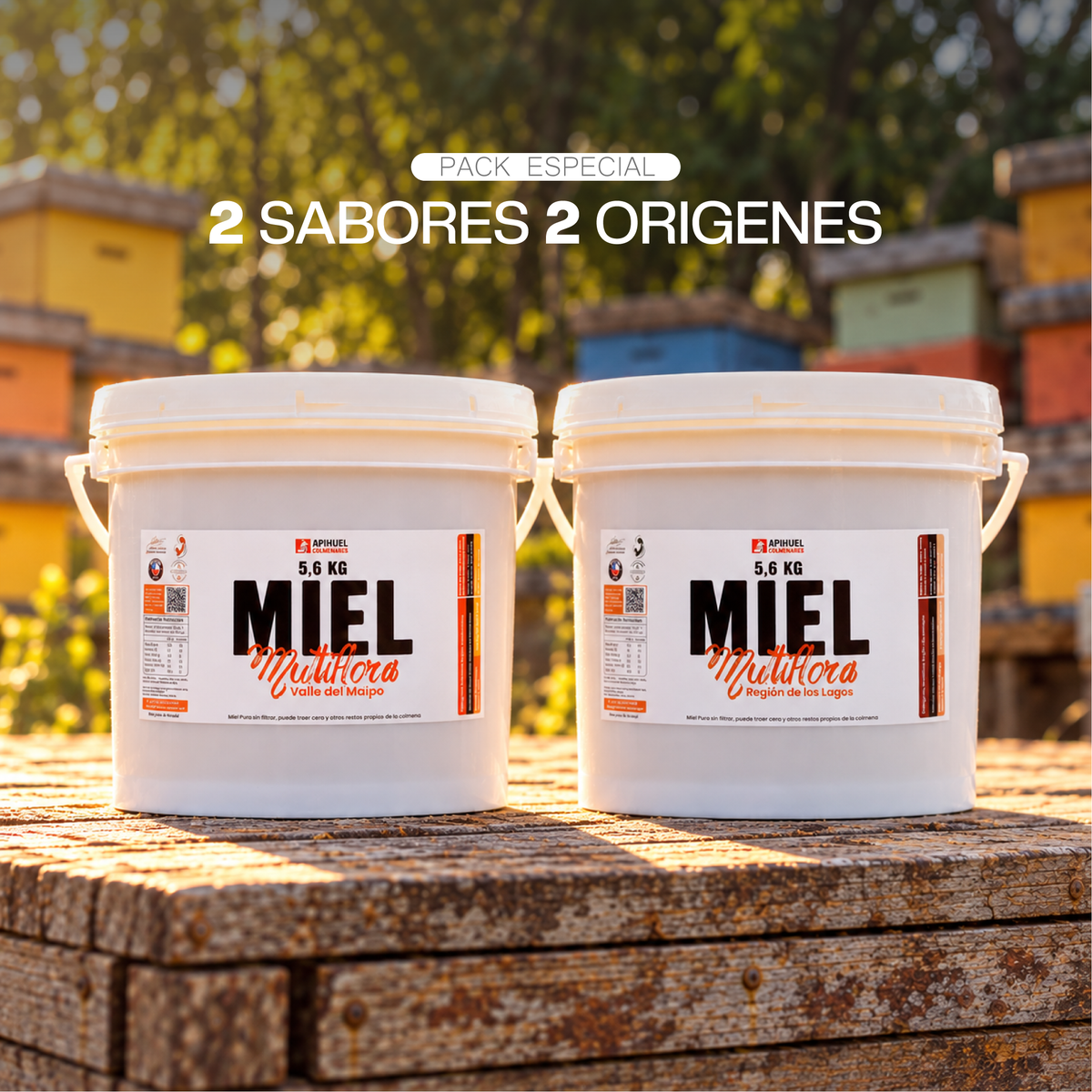 Pack Baldes Multiflora