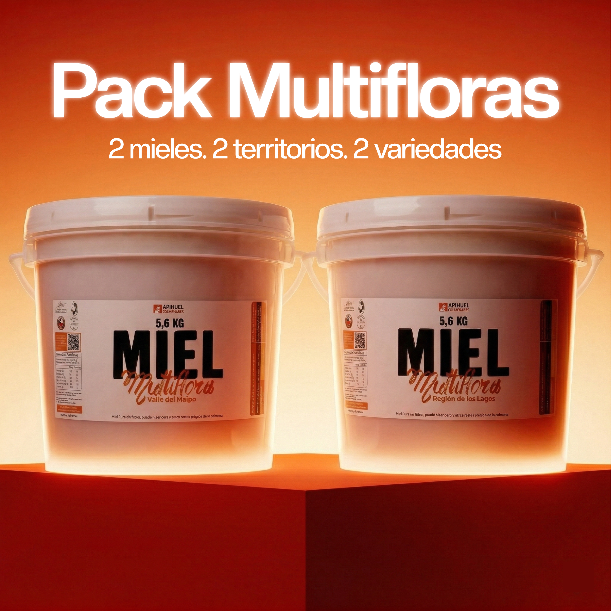 Pack Baldes Multiflora