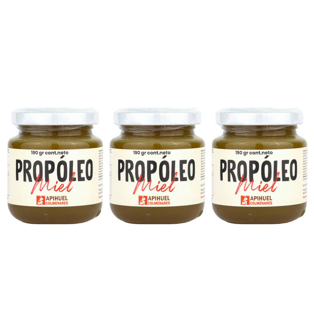 Pack Propóleo Miel cuchareable, receta propia