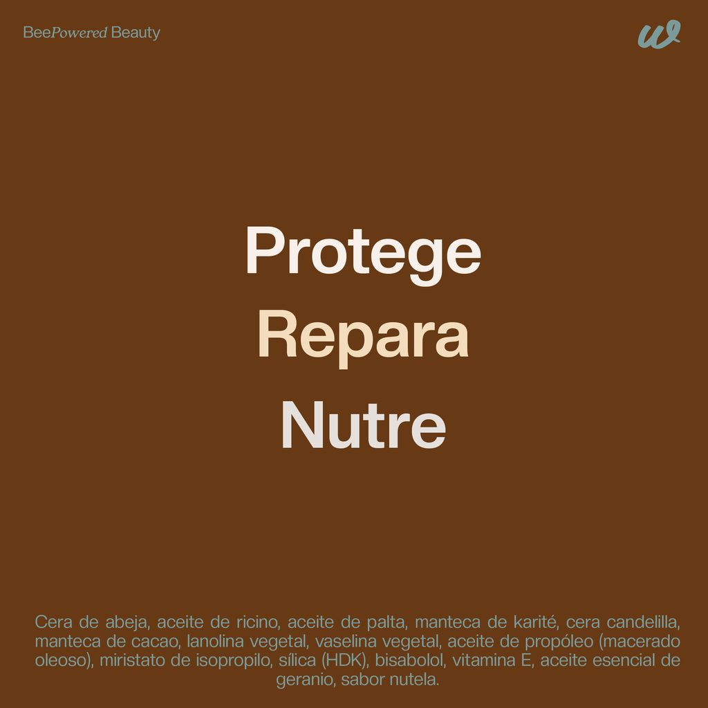 LABIAL BEESHIELD PROPÓLEO — Protege & Repara. 6g