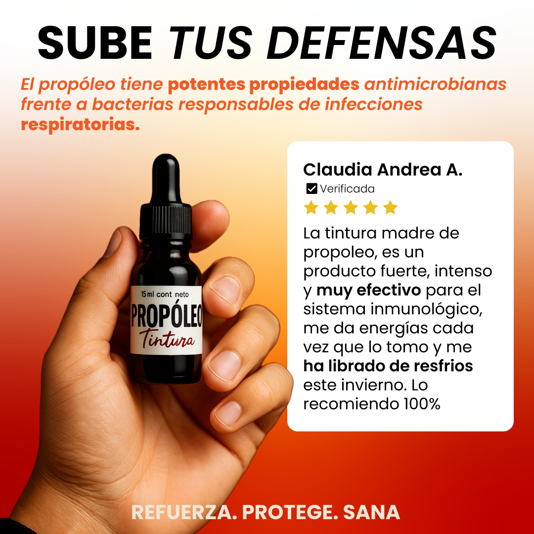 Propóleo Tintura Madre, extra fuerte 30%