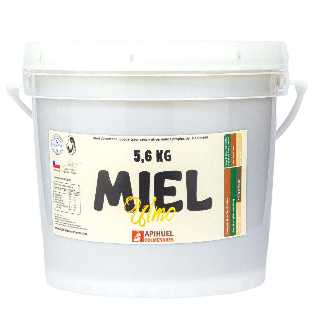 Balde Miel de Ulmo 5,6 kg + envío GRATIS