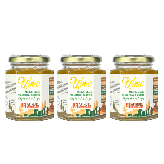 Pack 3 frascos Miel de Ulmo 225 grs
