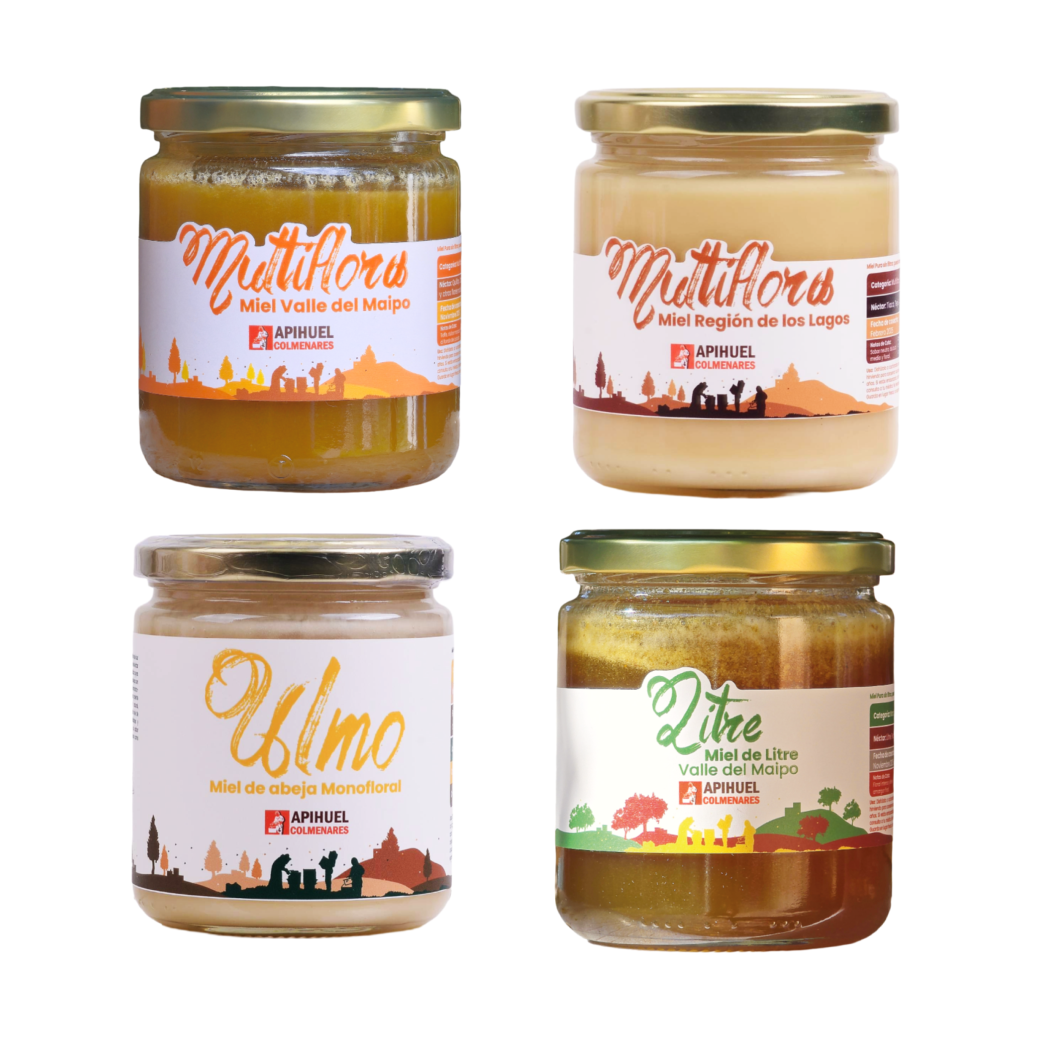Pack Variedades de Miel 515g