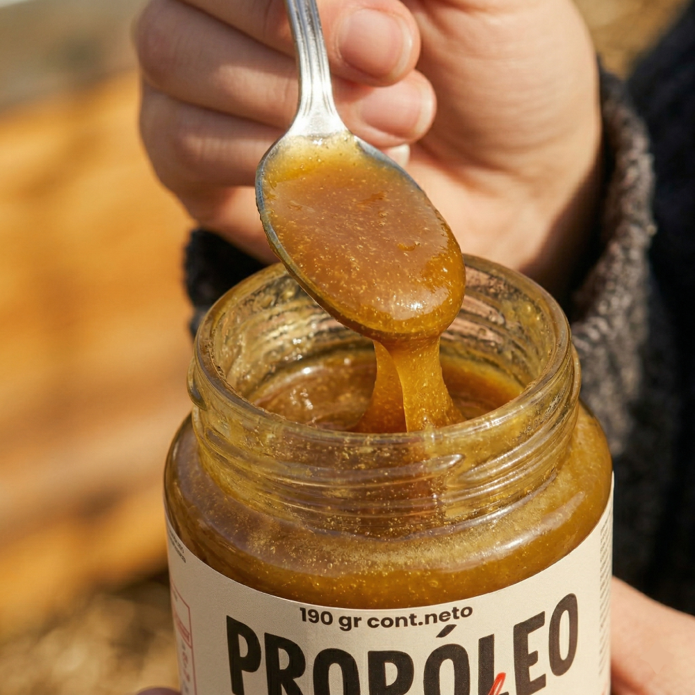 Propóleo Miel Cuchareable receta propia