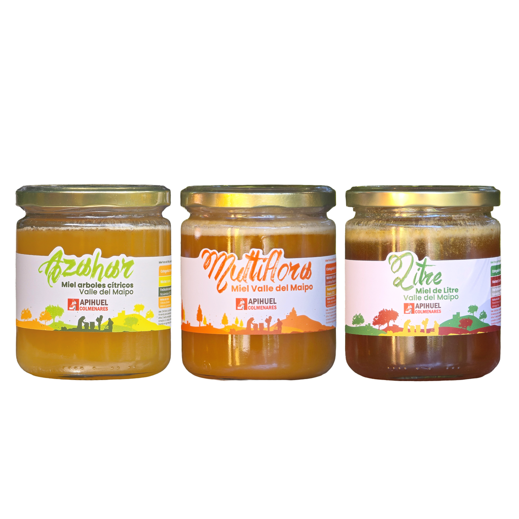 Pack Variedades de Miel Valle del Maipo