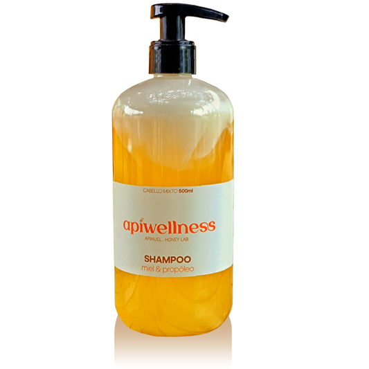 Shampoo Miel de Ulmo y Propóleo para Cabello Normal Apiwellness 500ml